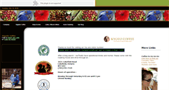 Desktop Screenshot of kyotocoffee.ca